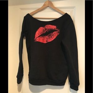 Vintage kisses sweatshirt